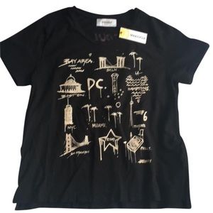 Brand new w/ tags, SoulCycle region collage tshirt